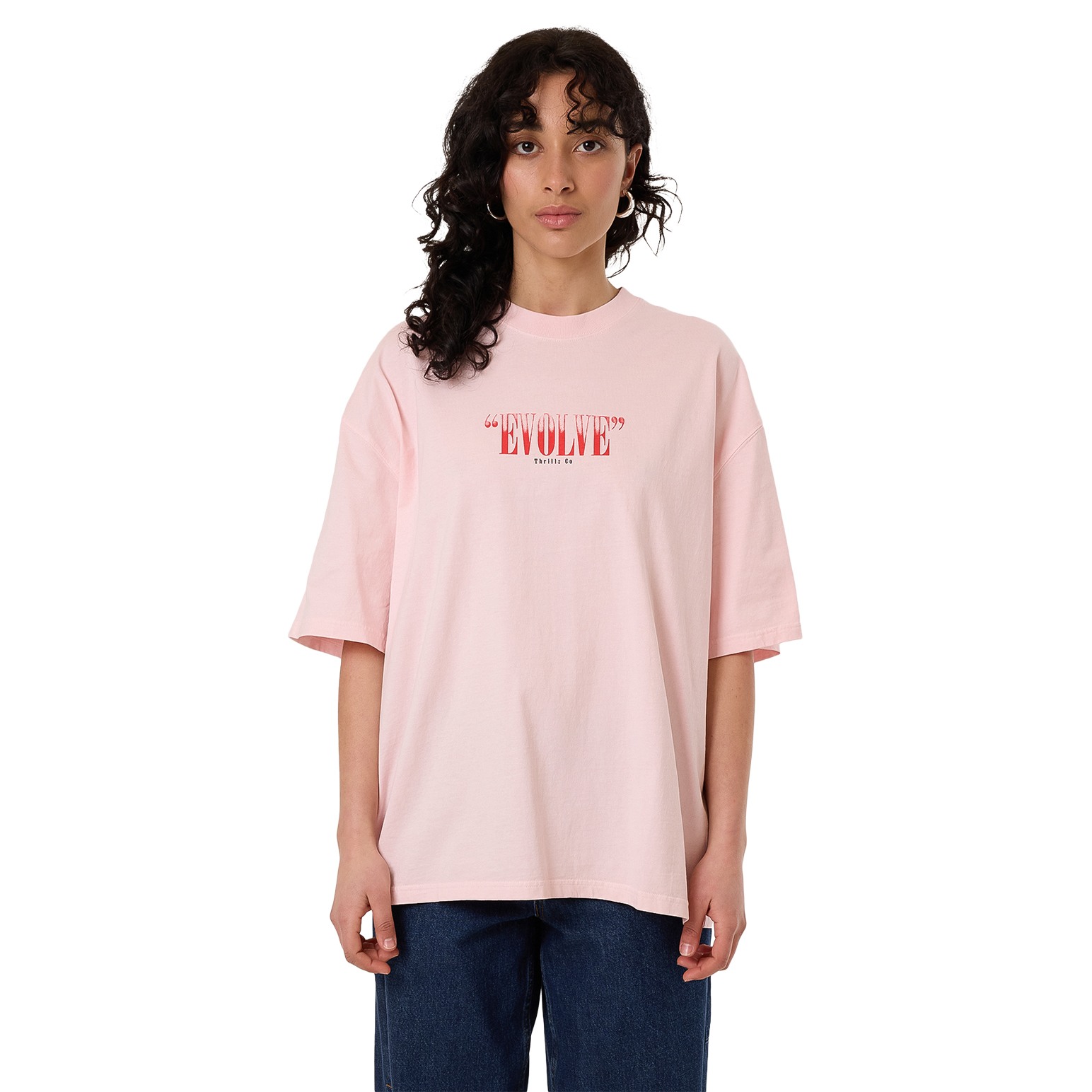 Thrills Highly Evolved Oversized Tee